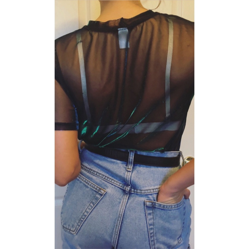 SHEER H&M TOP
